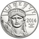100 Dollars "American Platinum Eagle" (Bullion Coinage)