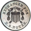 10 Cents "Postage Currency" (Pattern)