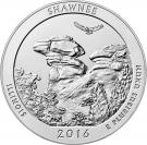 ¼ Dollar "Washington Quarter" (Shawnee National Forest- Silver 5oz Bullion)