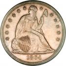1 Dollar "Seated Liberty"