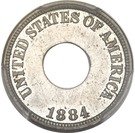 1 Cent "1884" (Pattern)