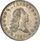 ½ Dollar "Flowing Hair Half Dollar" (small eagle)