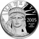 100 Dollars "American Platinum Eagle" (Bullion Coinage)