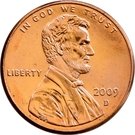 1 Cent "Lincoln Cent" (Birth and Early Childhood)