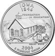 ¼ Dollar "Washington Quarter" (Iowa)