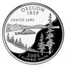 ¼ Dollar "Washington Quarter" (Oregon - Silver Proof)