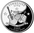 ¼ Dollar "Washington Quarter" (Tennessee - Silver Proof)