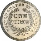1 Dime "Seated Liberty Dime" (no stars around rim)