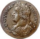 Copper "Draped Bust Facing Left"