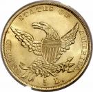 5 Dollars (Classic Head; .8992 Gold)