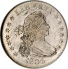 25 Cents "Draped Bust Quarter"