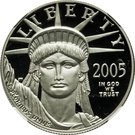 10 Dollars "American Platinum Eagle" (Bullion Coinage)