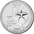 ¼ Dollar "Washington Quarter" (Texas)