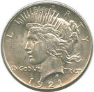 1 Dollar "Peace Dollar"