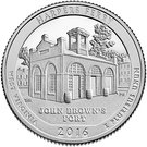 ¼ Dollar 'Washington Quarter' (Harpers Ferry National Historical Park, West Virginia) - Silver Proof