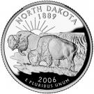 ¼ Dollar "Washington Quarter" (North Dakota - Silver Proof)