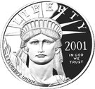 100 Dollars "American Platinum Eagle" (Bullion Coinage)
