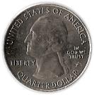 ¼ Dollar "Washington Quarter" (Yosemite, California)