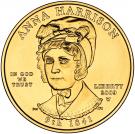 10 Dollars (Anna Harrison; Bullion Coinage)