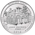 ¼ Dollar "Washington Quarter" (Harpers Ferry National Historical Park -  Silver 5oz Bullion)