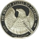 50 Dollars "American Platinum Eagle" (Bullion Coinage)