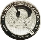25 Dollars "American Platinum Eagle" (Bullion Coinage)