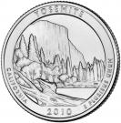 ¼ Dollar 'Washington Quarter' (Yosemite, California - Silver Proof)