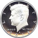 ½ Dollar (Anniversary of Kennedy Half Dollar; Enhanced Uncirculated)