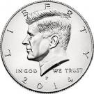 ½ Dollar (50th Anniversary of Kennedy Half Dollar)