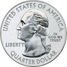 ¼ Dollar "Washington Quarter" (Yosemite National Park - Silver 5oz Bullion)