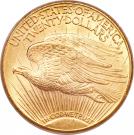 20 Dollars "Saint-Gaudens - Double Eagle" (with motto)