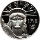 50 Dollars "American Platinum Eagle" (Bullion Coinage)