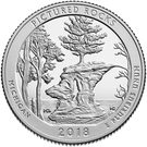 ¼ Dollar 'Washington Quarter' (Pictured Rocks National Lakeshore, Michigan) - Silver Proof