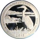 ¼ Dollar 'Washington Quarter' (Bombay Hook National Wildlife Refuge, Delaware - Silver Proof)