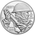 1 Dollar (World War I Centennial)