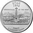 ¼ Dollar "Washington Quarter" (Utah)