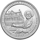¼ Dollar 'Washington Quarter' (Frederick Douglass National Historic Site, District of Columbia) - Silver Proof