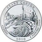 ¼ Dollar "Washington Quarter" (Grand Canyon National Park - Silver 5oz Bullion)