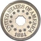 5 Cents "1884"  (Pattern)