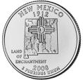 ¼ Dollar "Washington Quarter" (New Mexico)