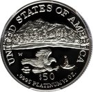 50 Dollars "American Platinum Eagle" (Bullion Coinage)