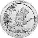 ¼ Dollar "Washington Quarter" (Kisatchie National Forest, Louisiana - Silver 5oz Bullion)