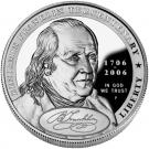 1 Dollar (Benjamin Franklin Tercentenary, Founding Father)