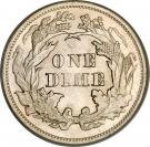 1 Dime "Seated Liberty Dime" (arrows at date)