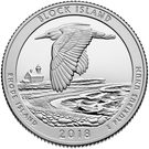 ¼ Dollar 'Washington Quarter' (Block Island National Wildlife Refuge, Rhode Island) Silver Proof