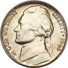 5 Cents "Jefferson Wartime Nickel" (1st portrait)
