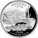¼ Dollar "Washington Quarter" (Arizona - Silver Proof)