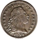 5 Cents "1794 Half Dime" (Pattern)