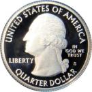 ¼ Dollar 'Washington Quarter' (Kisatchie National Forest, Louisiana - Silver Proof)
