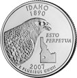 ¼ Dollar "Washington Quarter" (Idaho)